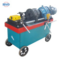 Level headed rebar thread rolling machine